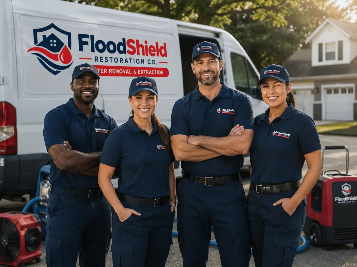 Flood Damage Restoration company in Ford Cliff, PA